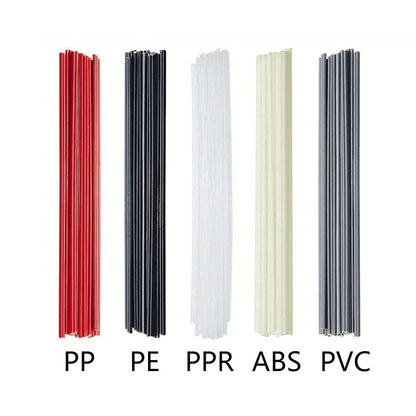 Bumper Plastic Welding Rod Torch 50CM/25CM Assorted Colours and Materials - Grey - PVC 25cm