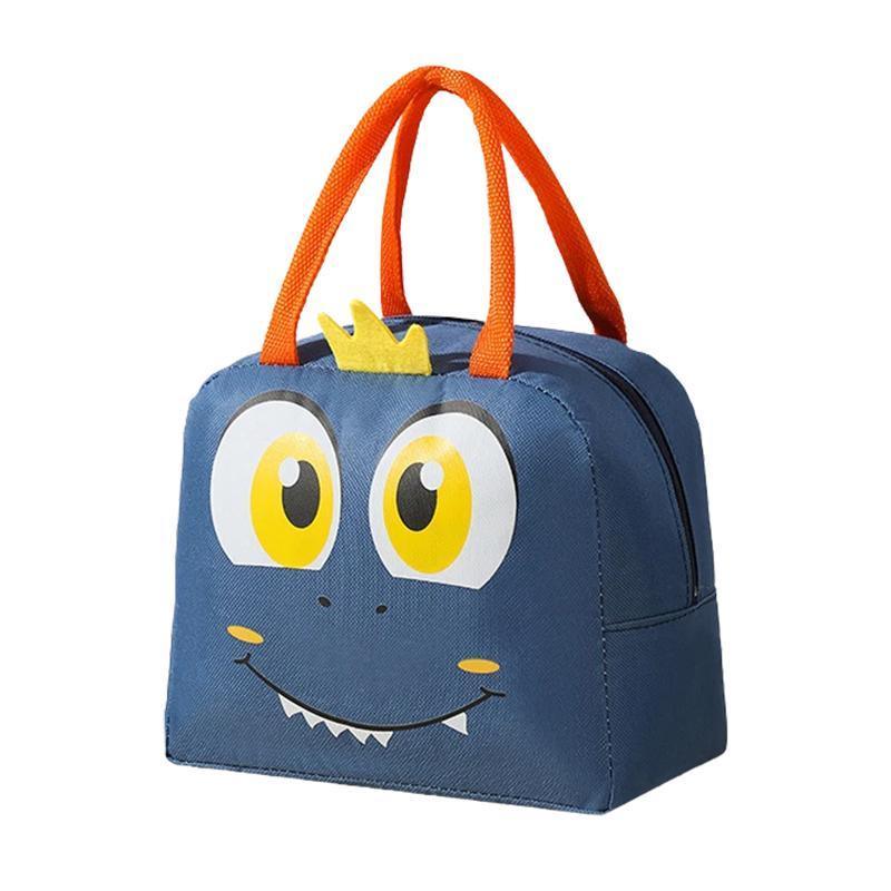 Oxford Portable Insulated Thermal Cooler Lunch Box Carry Picnic Case Storage Bag - Blue