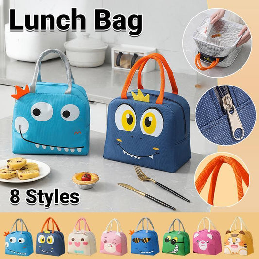 Oxford Portable Insulated Thermal Cooler Lunch Box Carry Picnic Case Storage Bag - Sky Blue