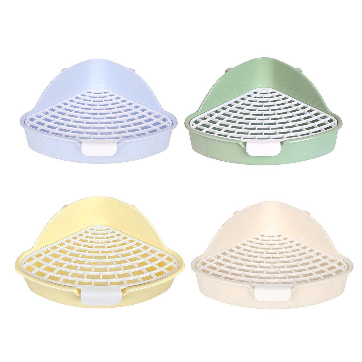 Rabbit Litter Box And Small Animals Pet Toilet Pee Pad Supplies Potty Rabbit - Yellow