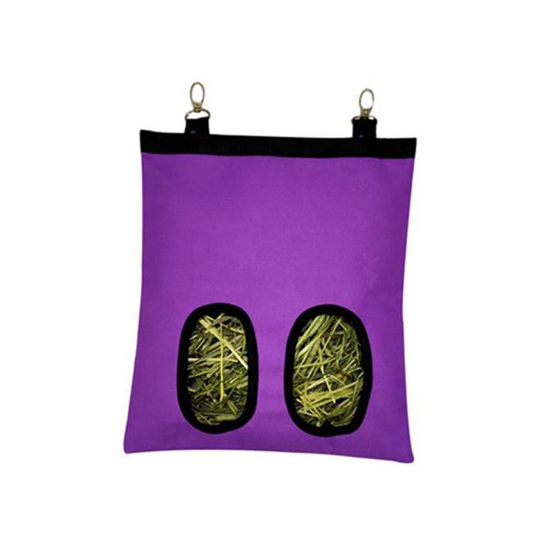 Hay Bag Guinea Pig Rabbit Feeding Bag Animal Hay Feeder Bag Hanging Feeder - Red