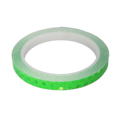 8m Reflective Tape for Bikes Cars Motorcycles Waterproof High Visibility Strip - Blue