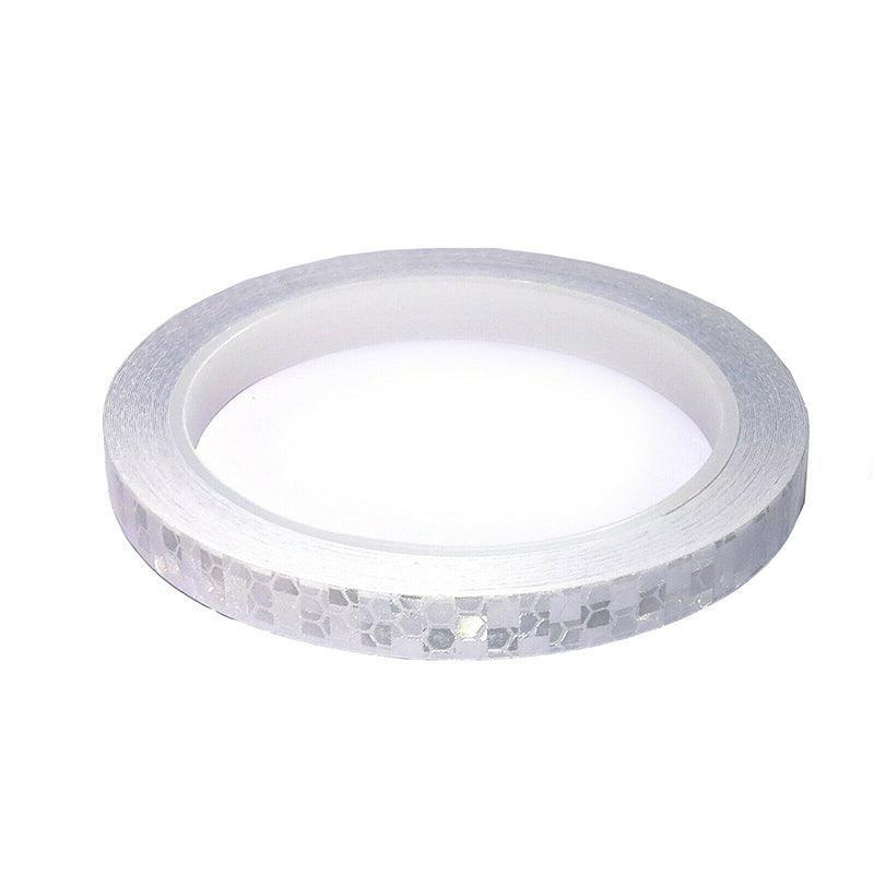 8m Reflective Tape for Bikes Cars Motorcycles Waterproof High Visibility Strip - Red
