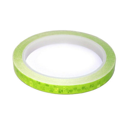 8m Reflective Tape for Bikes Cars Motorcycles Waterproof High Visibility Strip - Red-White