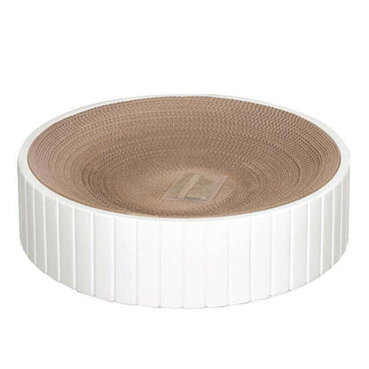 2In1 Cat Scratching Board Round Cat Scratcher Pad Lounge Bed Bowl Pet Sofa House - Replacement Pad