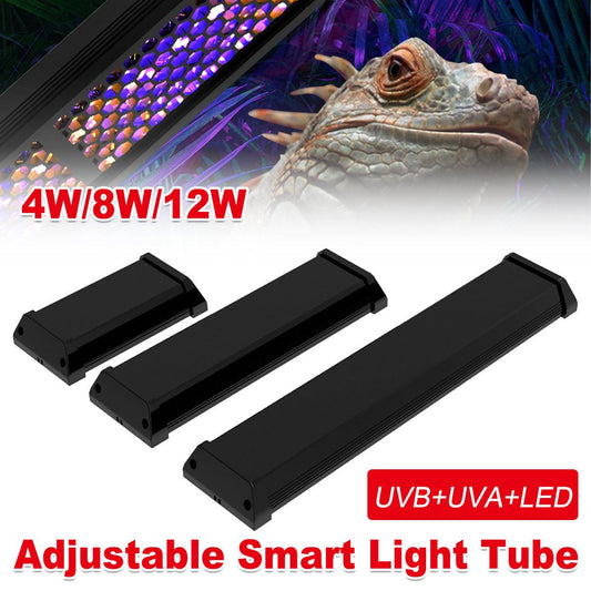 Reptile UVB Lamps Adjustable LED Light for Reptile Tanks Pet Lighting System - 4W