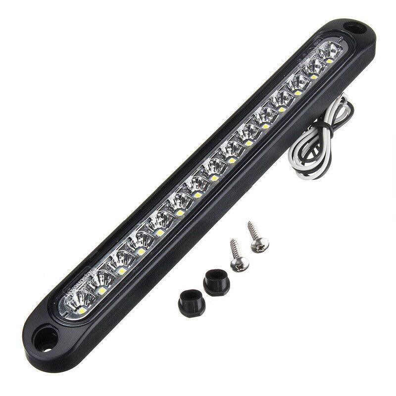 2X 15 Led Tail Light Trailer Truck Caravan Ute Light Reverse Bar Ultra-Slim Lamp