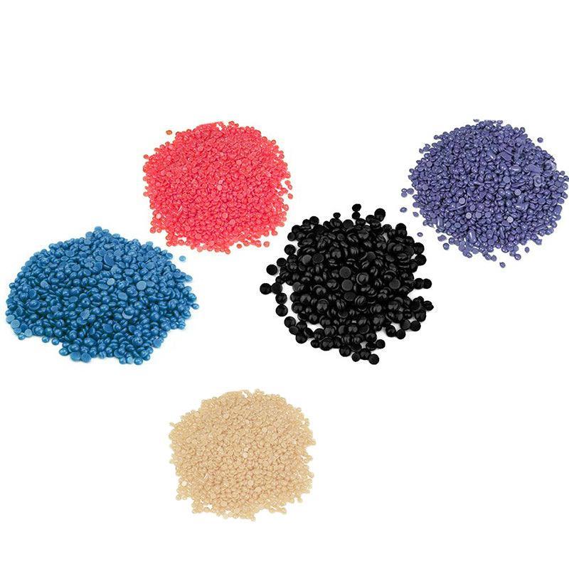 300G Hard Wax Bean No Strip No Pain Hot Film Body Waxing Hair Removal Depilatory - Rose