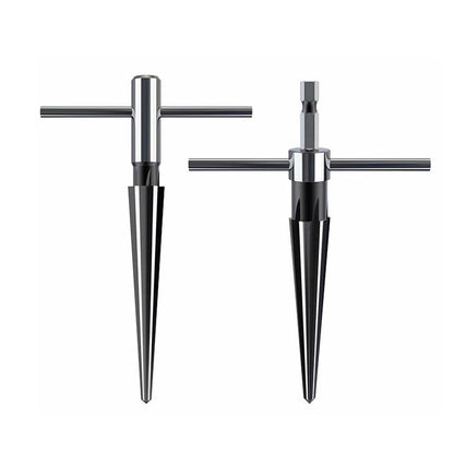 Round Shank Hexagon Shank T Handle Taper Reamer Tool for Drilling and Boring - Round Shank Reamer(3-13mm)
