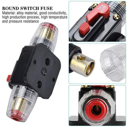 20-150Amp Circuit Breaker Dual Battery Ip67 Waterproof Fuse Manual Reset 12V 24V - 150AMP