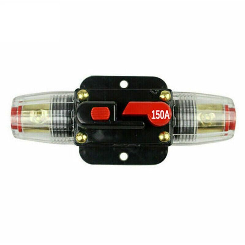 20-150Amp Circuit Breaker Dual Battery Ip67 Waterproof Fuse Manual Reset 12V 24V - 60AMP