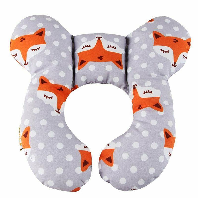 Baby Soft U-Shaped Auto Car Seat Stroller Head Neck Support Pillow Cushion Au - Mask