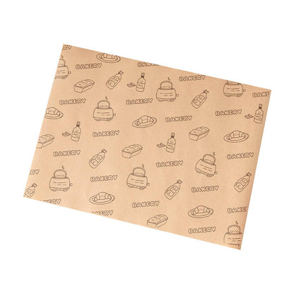 100pcs Sandwich Wrappers Oil Blotting Coated Paper Air Fryer Baking Parchment - Delicious Recipes