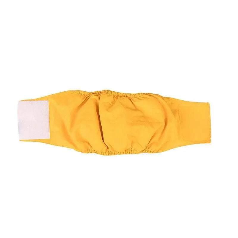 S Male Dog Puppy Nappy Diaper Belly Wrap Band Sanitary Pants Underpants - Grey