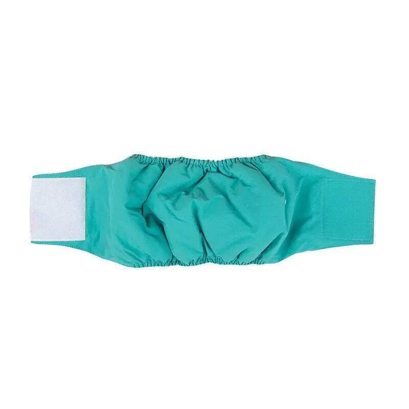 XS Male Dog Puppy Nappy Diaper Belly Wrap Band Sanitary Pants Underpants - Yellow