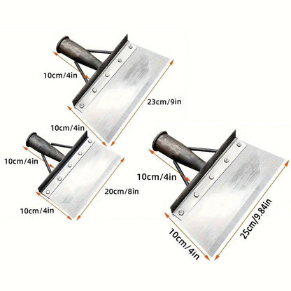Outdoor Garden Cleaning Shovel Farm Agriculture Planting Shovel Weeding Tool - L