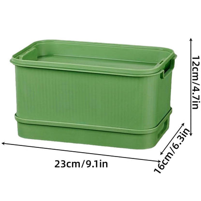 Seedling Tray Sprout Tray Soilless Hydroponic Planting Pot for Indoor Gardening - White