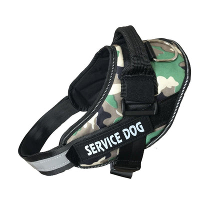 Adjustable Dog Vest Harness for Small Medium Dogs Comfortable No Pull Design - Black-XL