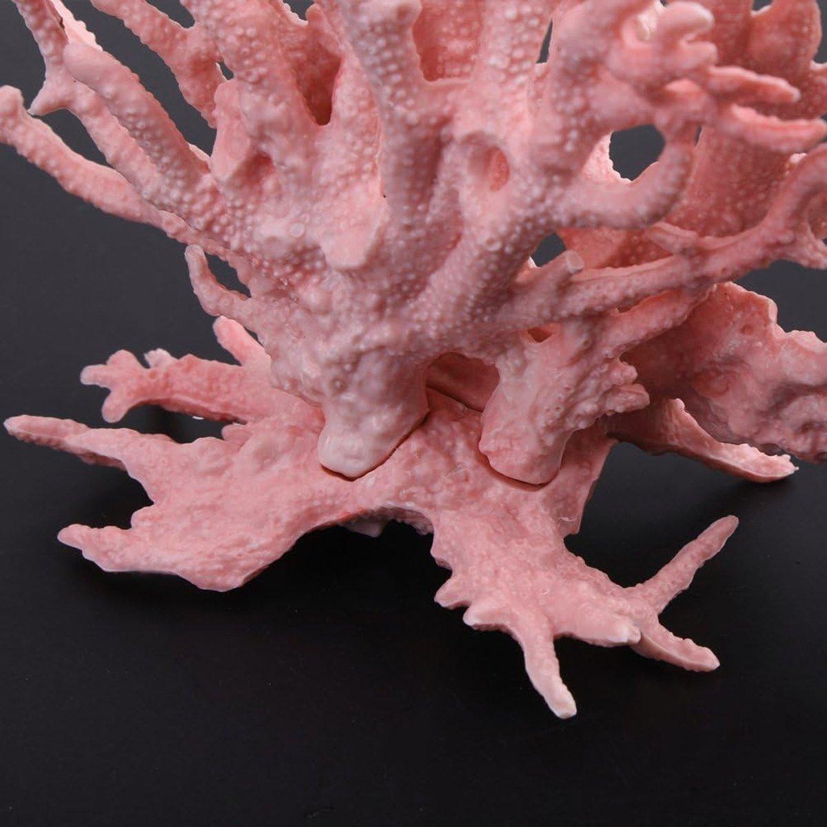 Soft Coral Realistic Water Plants Aquarium Decoration Fish Tank Seawater Set - Beige