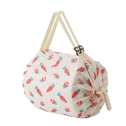 Large Foldable Eco-Friendly Shopping Bag Reusable Thickened Portable Travel Tote - 4