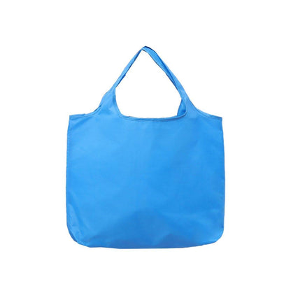 Large Multi Colour Waterproof Shopping Bag Foldable Portable Reusable Bag - Orange