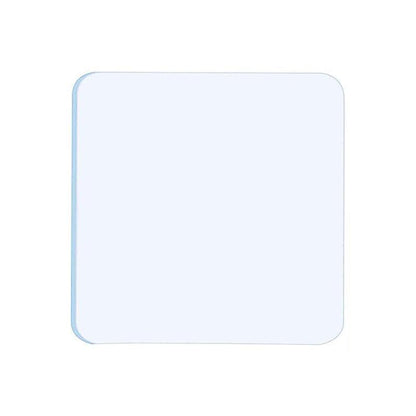 Nano Double Sided Tape Clear Adhesive Traceless Gel Pad 6x6cm Reusable Anti Slip - 10 PCS