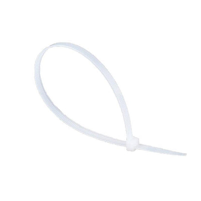 250-1000X Cable Ties Zip Ties Nylon Uv Stabilised Bulk White Clear Cable Tie - 3*150mm 500PCS