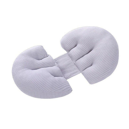 Adjustable Maternity Nursing Pillow Support Cushion for Pregnancy Sleep - Green