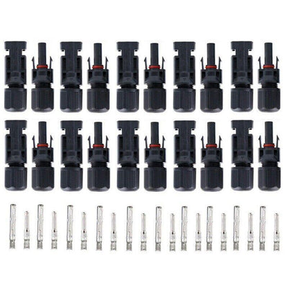 5-20 Pairs PV Connectors Solar Panel 30A Line Plug Socket Male Female IP67 - 5 Pairs