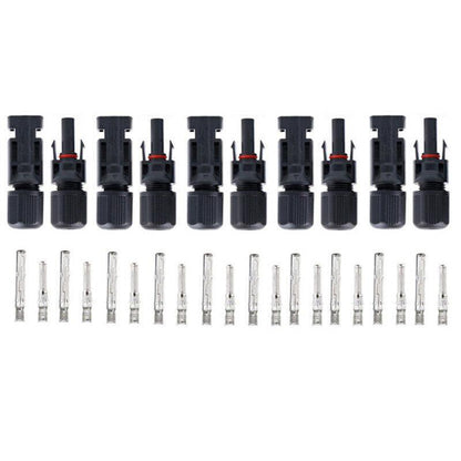 5-20 Pairs PV Connectors Solar Panel 30A Line Plug Socket Male Female IP67 - 5 Pairs