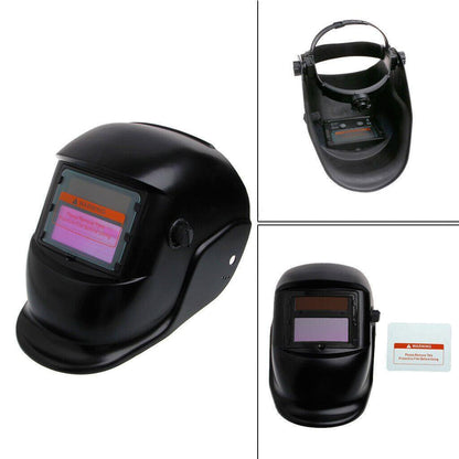 Auto Darkening Solar Welding Helmet Mask Arc Tig Mig Skull Welder Machine Au - Transformer