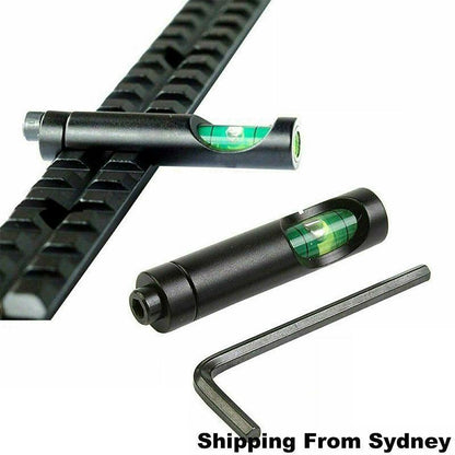 Metal Spirit Bubble Level For Picatinny Weaver Rail Rifle Sight Mount Scope 20Mm