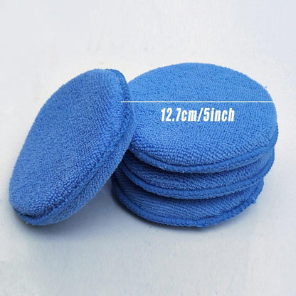 10pcs Car Waxing Sponge Polishing Pads Car Wash Sponges for Crystal Coating