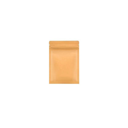 Kraft Paper Mylar Storage Self Seal Packing Pouches Aluminum Foil Packaging Bag - 14*20cm