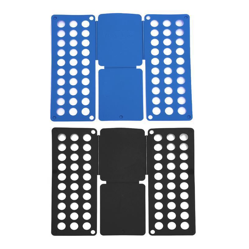 Clothes Folding Board T Shirt Folder Flip Fold Shirt Laundry Organiser Tool - Black