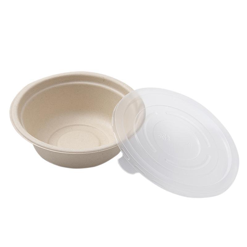 250PCS Food Preparation Burger Storages Cake Packaging Box Lunch Boxes Primary - Primary 350ml+PP lid