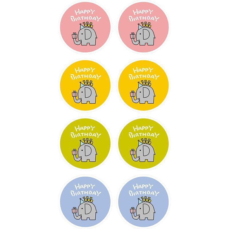 UP TO 80PCS Stickers Labels Thank You Stickers Gift Wrapping Craft Scrapbook DIY - 12*5PCS Style 12