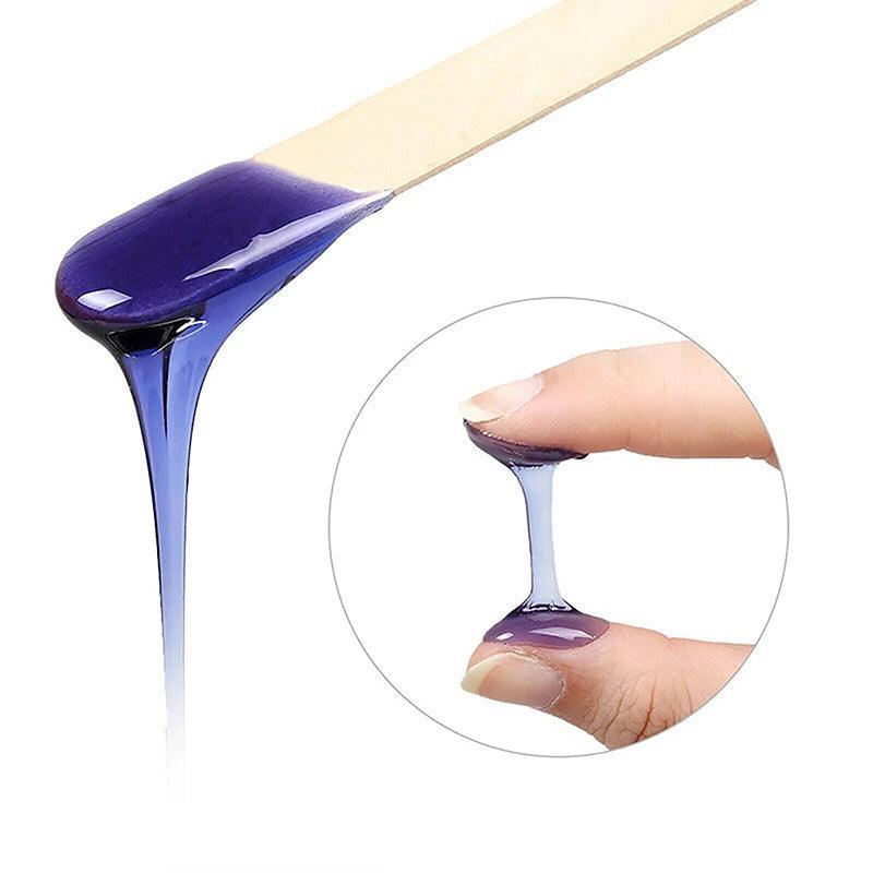 300G Hard Wax Bean No Strip No Pain Hot Film Body Waxing Hair Removal Depilatory - Strawberry