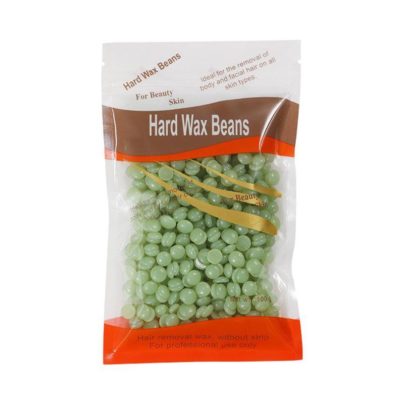300G Hard Wax Bean No Strip No Pain Hot Film Body Waxing Hair Removal Depilatory - Strawberry