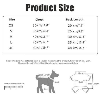 Short Sleeve Summer Striped Pet Tee Round Neck Comfortable Shirt for Dogs Cats - XXL