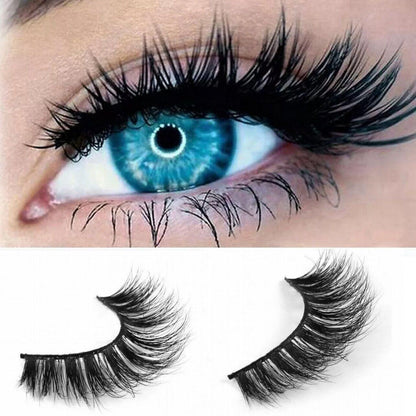 5 Pairs 3D Thick Mink Fake False Eyelashes Natural Long Wispy Makeup Lashes Au - 3D-51