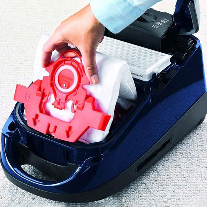12x Vacuum Cleaner Bags for Miele 3D GN Complete C2 C3 S2 S5 S8 S5211 Models - Red