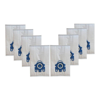 12x Vacuum Cleaner Bags for Miele 3D GN Complete C2 C3 S2 S5 S8 S5211 Models - Red