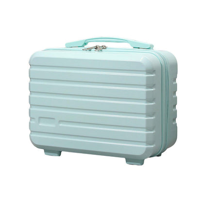 Portable 14 Inch Suitcase Mini Small Travel Storage Hand Gift Box - Green