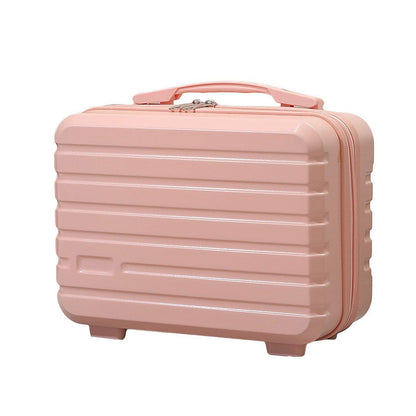 Portable 14 Inch Suitcase Mini Small Travel Storage Hand Gift Box - White