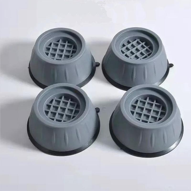 4x Washing Machine Support Pads Anti Vibration Leg Stopper Foot Pad Feet Pads - Small