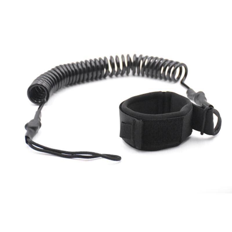 3m Coiled Surfboard Leash Paddleboard Ankle Wrist Strap for SUP