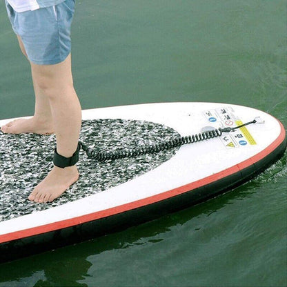 3m Coiled Surfboard Leash Paddleboard Ankle Wrist Strap for SUP