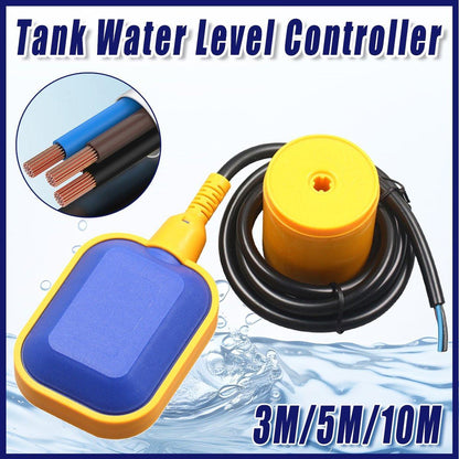 Automatic Water Level Controller Float Switch for 3M to 10M Tank Water Pump - 10M