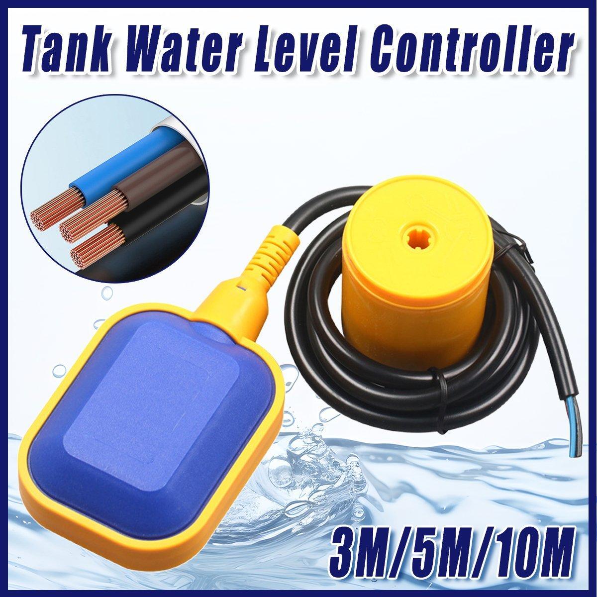 Automatic Water Level Controller Float Switch for 3M to 10M Tank Water Pump - 5M